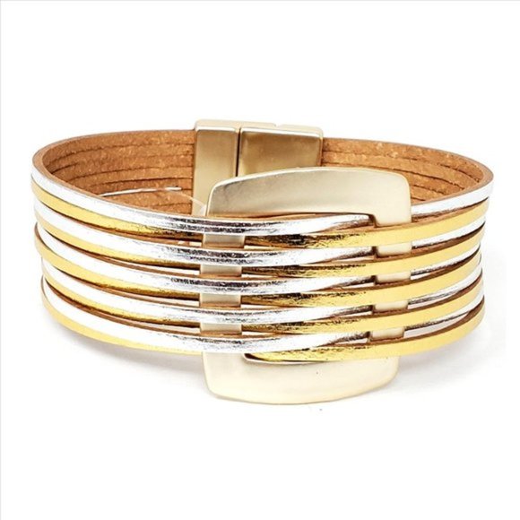 Jewelry - MULTI STRAND  MAGNETIC STATEMENT BRACELET